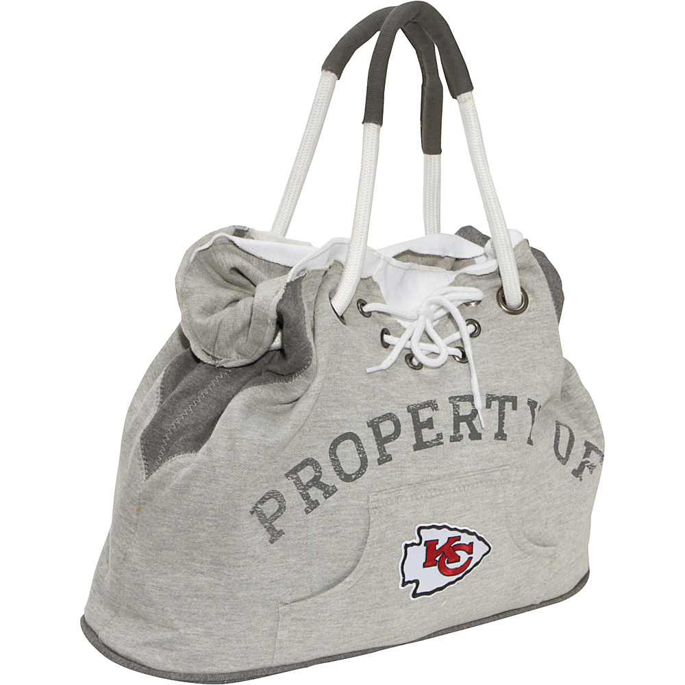 Littlearth Hoodie Tote NFL Teams Kansas City Chiefs Littlearth Fabric Handbags