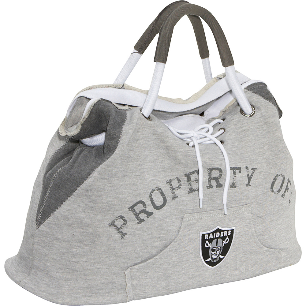 Littlearth Hoodie Tote NFL Teams Oakland Raiders Littlearth Fabric Handbags