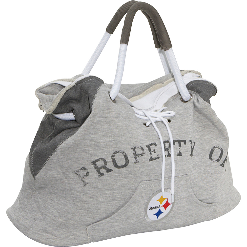 Littlearth Hoodie Tote NFL Teams Pittsburgh Steelers Littlearth Fabric Handbags