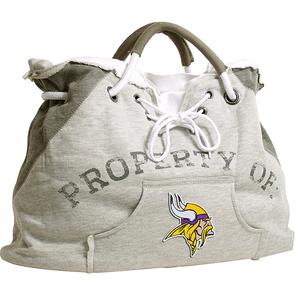 Littlearth Hoodie Tote NFL Teams Minnesota Vikings Littlearth Fabric Handbags