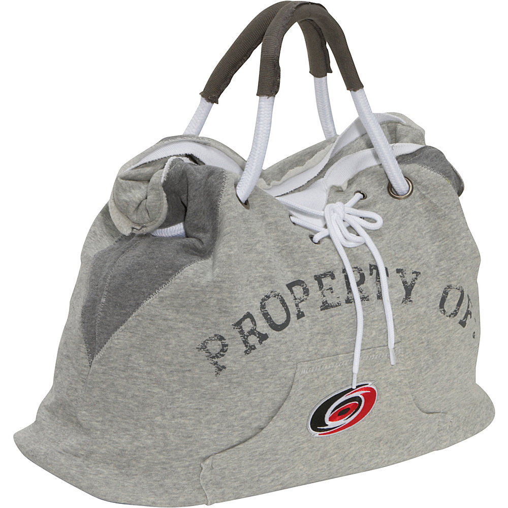 Littlearth NHL Hoodie Tote Grey Carolina Hurricanes Carolina Hurricanes Littlearth Fabric Handbags