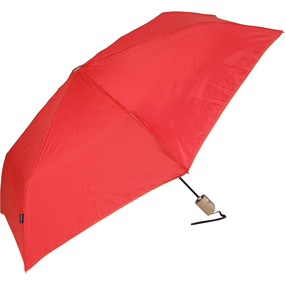 Knirps Flat Duomatic Umbrella Auto Open Red