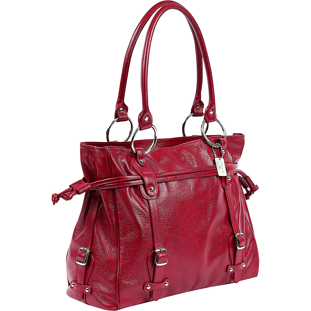 ClaireChase Catalina Laptop Handbag Red