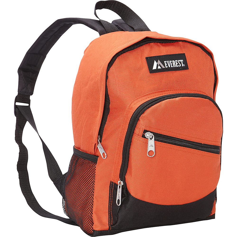 Everest Junior Slant Backpack Rust Orange Black Everest Everyday Backpacks