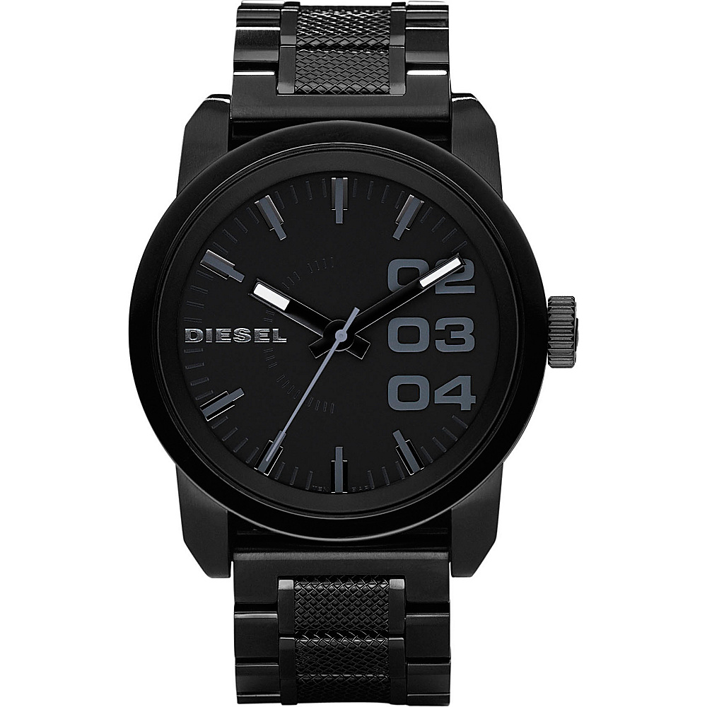 Diesel Watches Franchise 46 Black Black Diesel Watches Watches