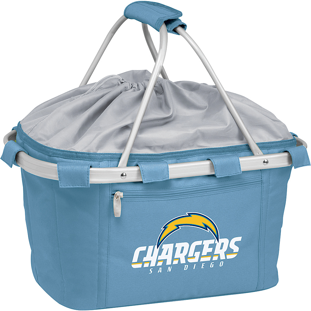 Picnic Time San Diego Chargers Metro Basket San Diego Chargers Blue Picnic Time Travel Coolers
