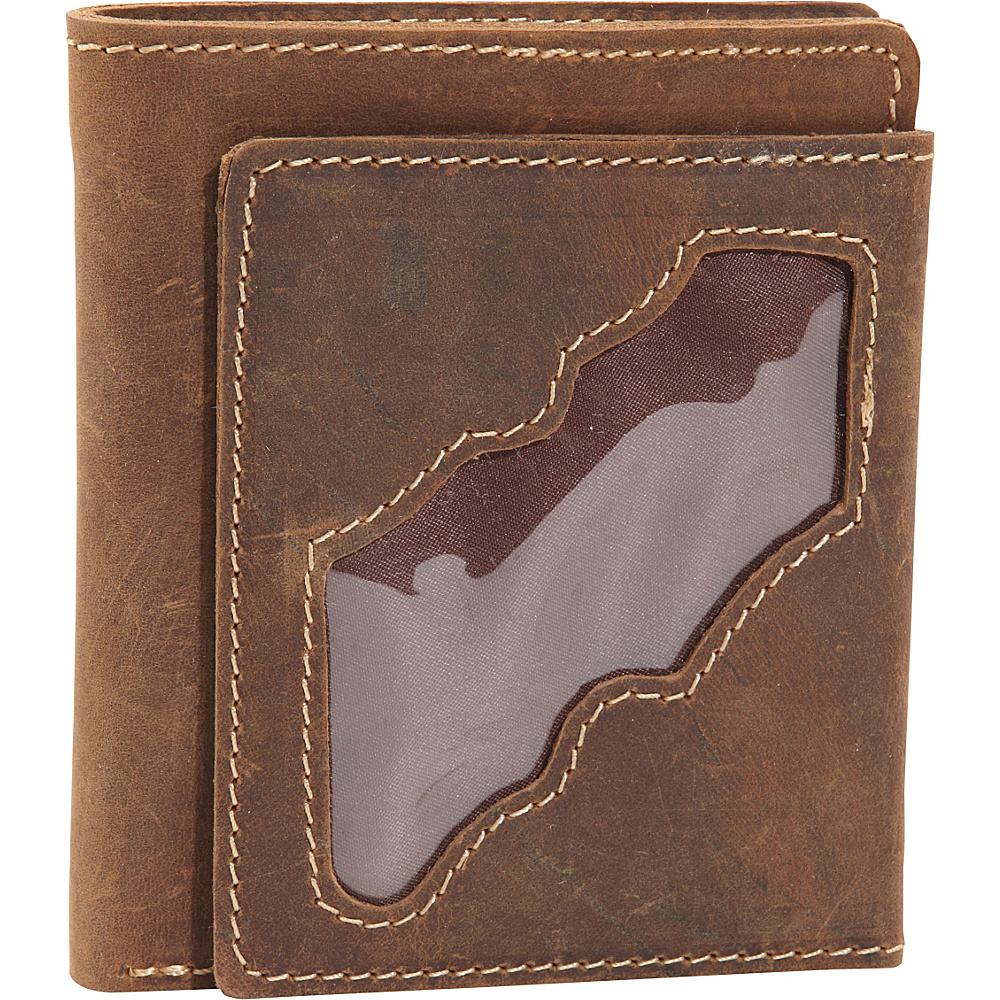 Vagabond Traveler WANDERER 4 Classic Leather Bifold Wallet Vintage Brown Vagabond Traveler Men s Wallets