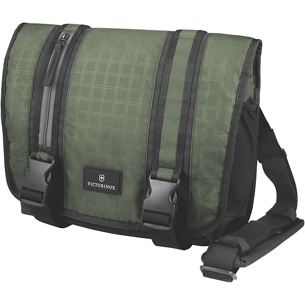 Victorinox Altmont 3.0 Laptop Messenger Green Black Victorinox Messenger Bags