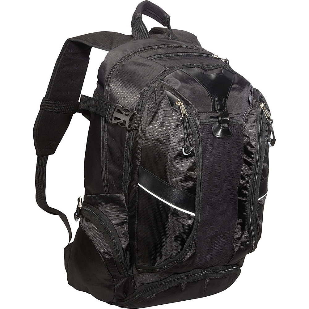 Eastsport Backpack with Multi Pocket Org. System Black Eastsport Business Laptop Backpacks
