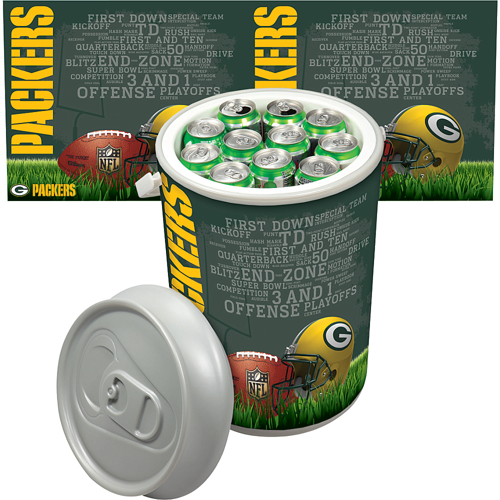 Picnic Time Green Bay Packers Mega Can Cooler Green Bay Packers Picnic Time Travel Coolers