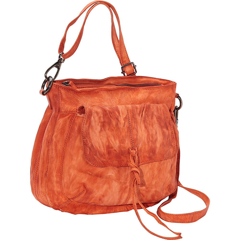 Latico Leathers Abby Crossbody Orange Latico Leathers Leather Handbags