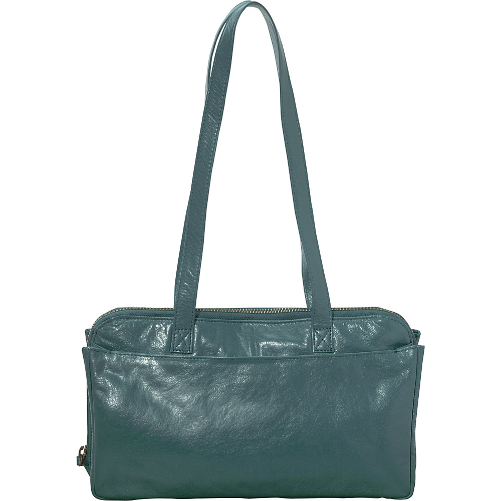 Latico Leathers Gillian Shoulder Bag Sea Green Latico Leathers Leather Handbags