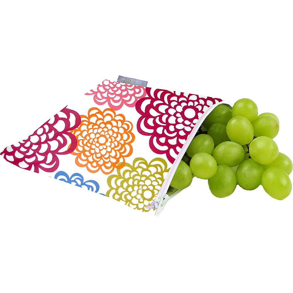 Itzy Ritzy Snack Happens Reusable Snack and Everything Bag Fresh Bloom Itzy Ritzy Diaper and Baby Accessories