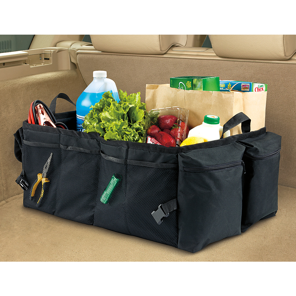 High Road Gearnormous Trunk Organizer Black High Road Trunk and Transport Organization