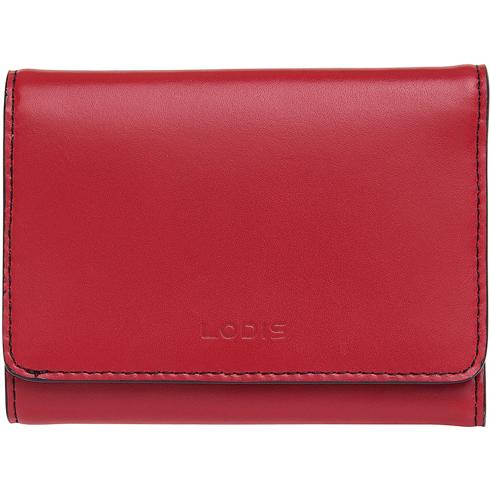 Lodis Audrey Mallory French Wallet Red Lodis Women s Wallets