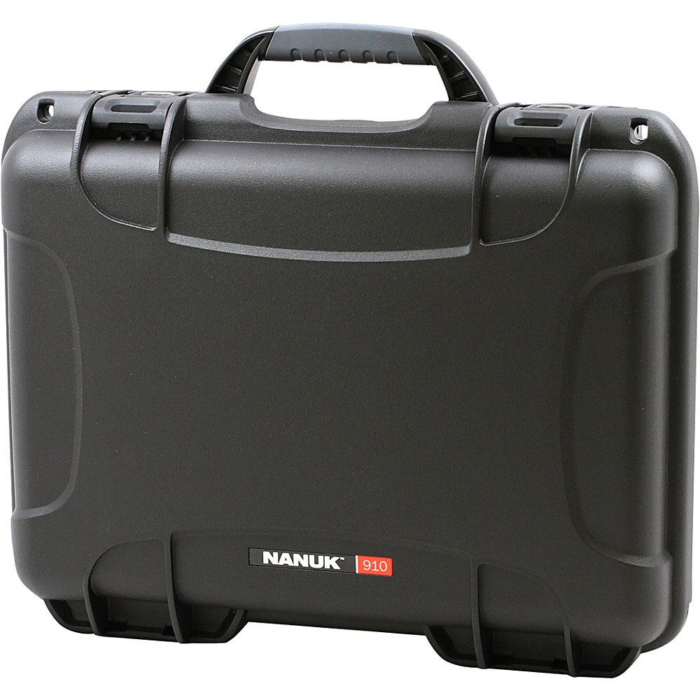 NANUK 910 Case With 3 Part Foam Insert Black NANUK Electronic Cases