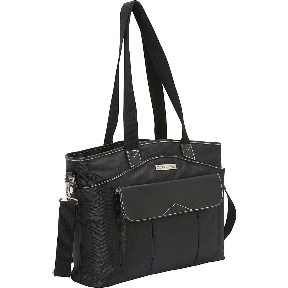 Clark Mayfield Newport Laptop Handbag 17.3 Black Clark Mayfield Women s Business Bags