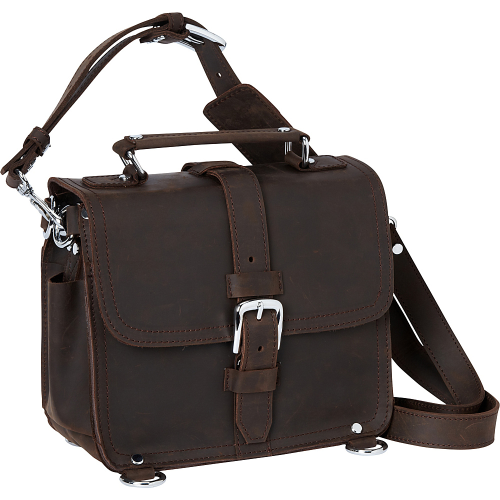 Vagabond Traveler 11 Leather Camera Tablet Bag Dark Brown Vagabond Traveler Other Men s Bags
