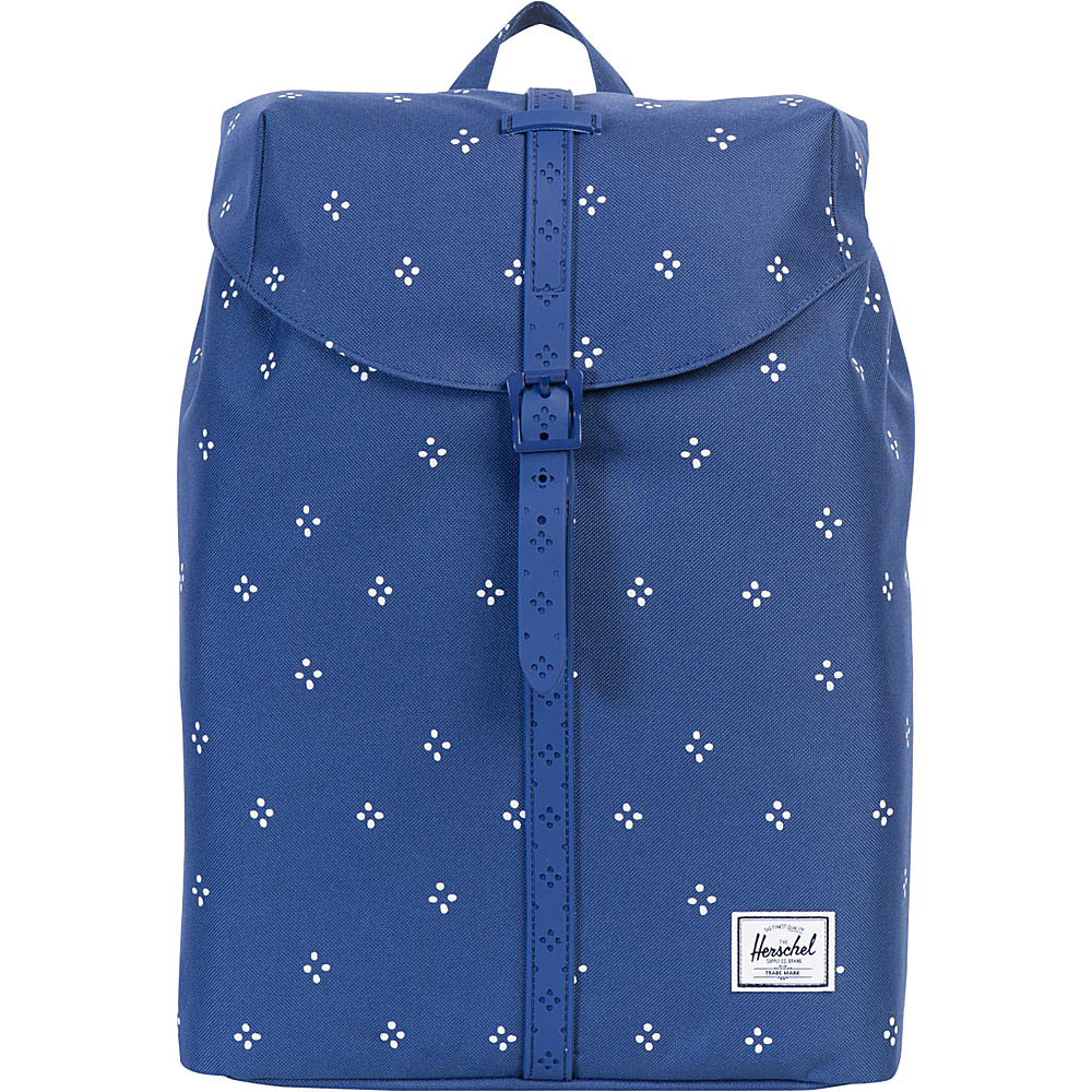 Herschel Supply Co. Post Backpack Focus Twilight Blue Rubber Herschel Supply Co. Everyday Backpacks