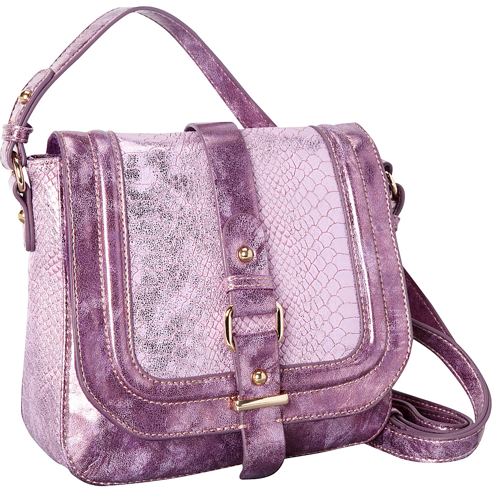 Melie Bianco Jewel Pink Melie Bianco Manmade Handbags