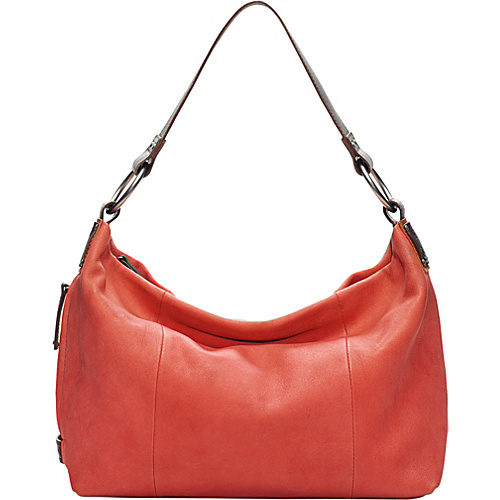 Ellington Handbags Sadie Shoulder Bag Coral - Ellington Handbags Leather Handbags