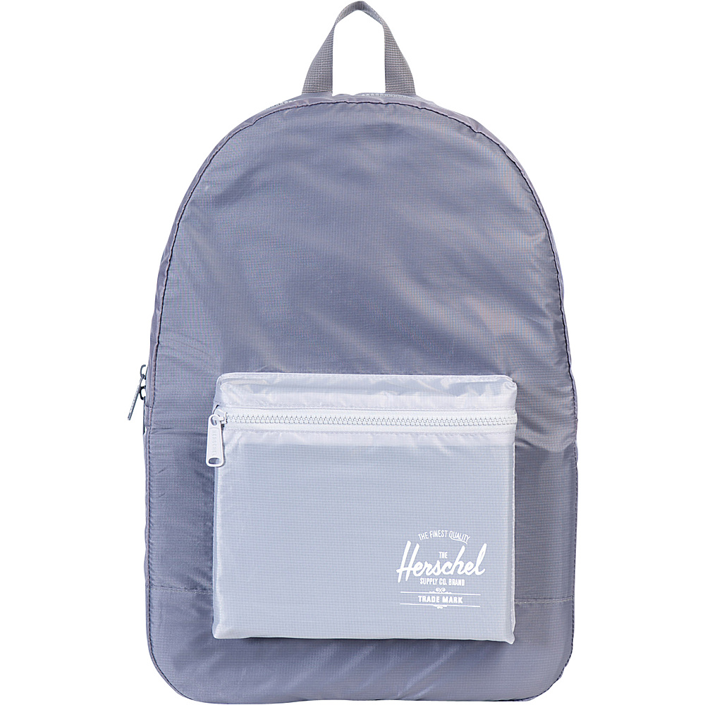 Herschel Supply Co. Packable Daypack Grey Lunar Rock Lunar Rock Rubber Herschel Supply Co. School Day Hiking Backpacks