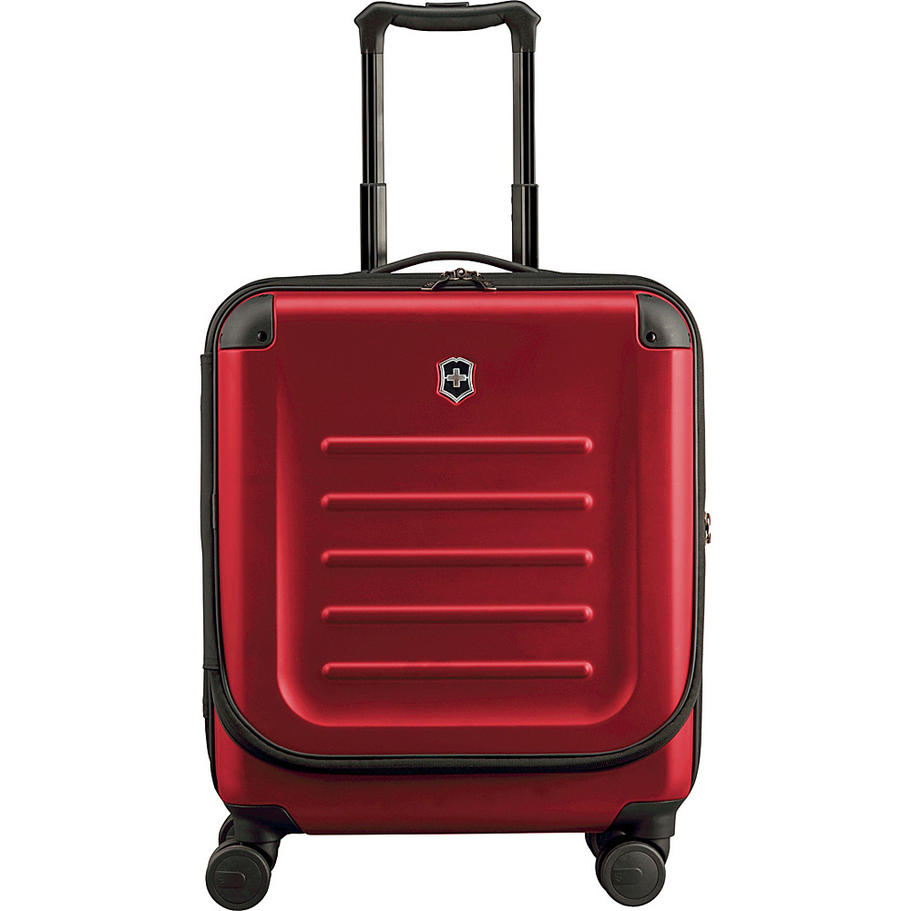 Victorinox Spectra 2.0 Dual Access Extra Capacity Carry On Red Victorinox Softside Carry On