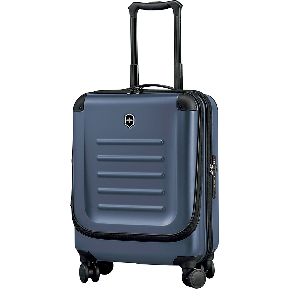 Victorinox Spectra 2.0 Dual Access Extra Capacity Carry On Navy Victorinox Softside Carry On