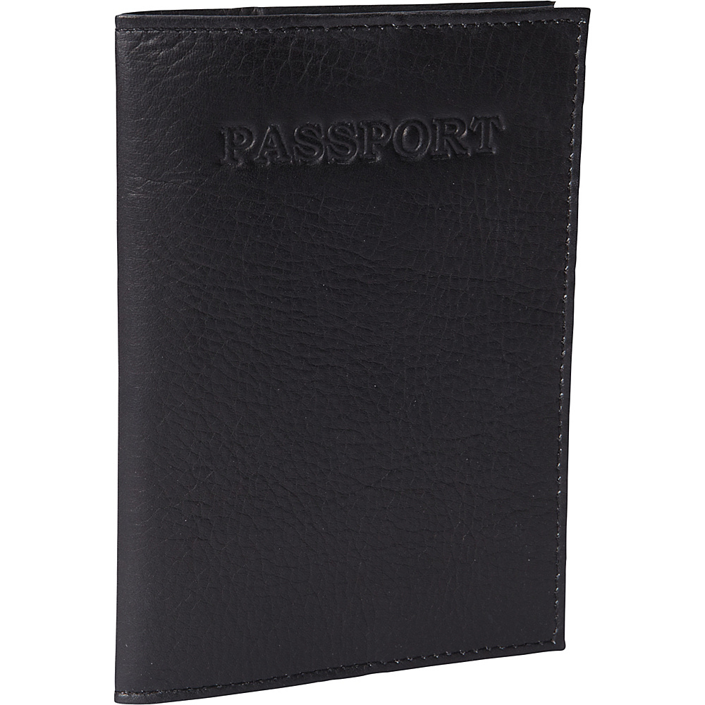 ClaireChase Passport Case Black ClaireChase Travel Wallets