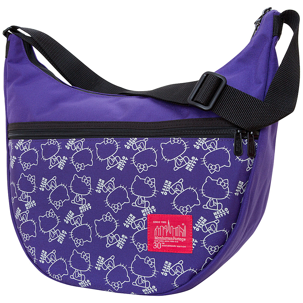 Manhattan Portage X Hello Kitty Nolita Shoulder Bag Purple Manhattan Portage Manmade Handbags