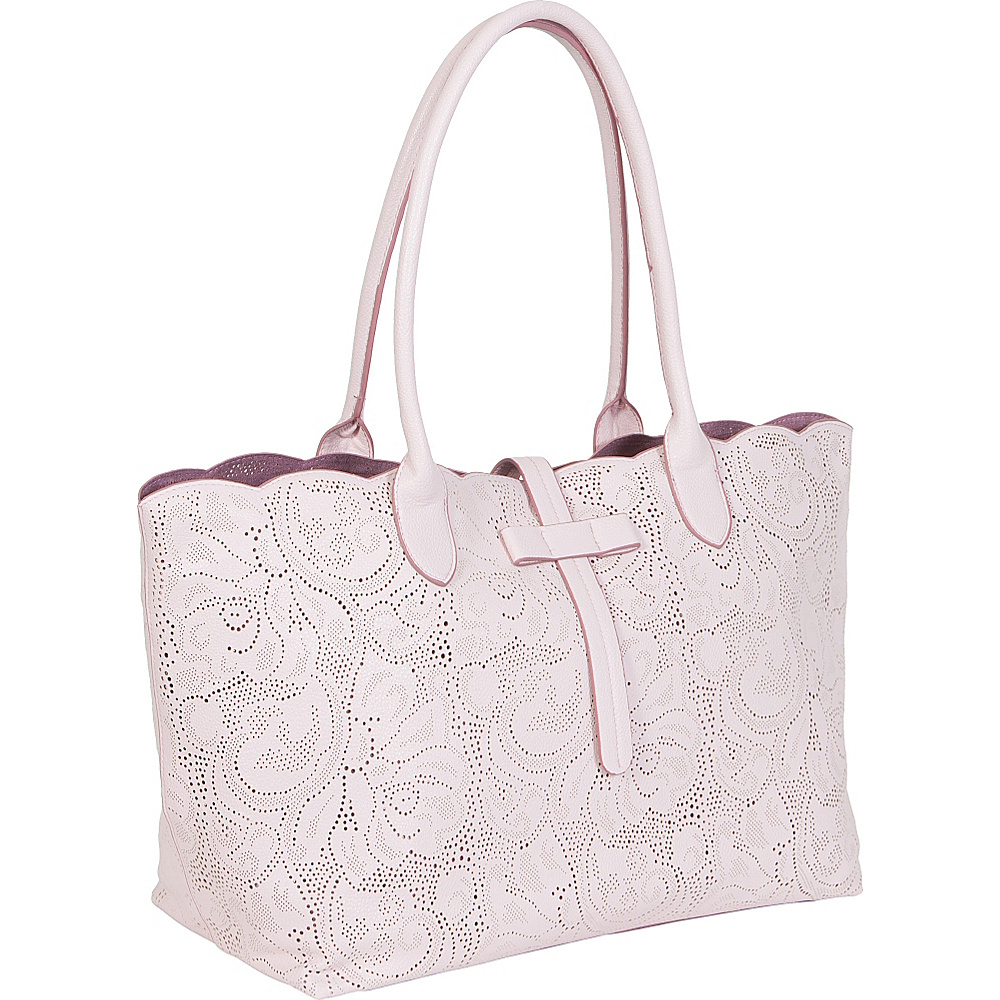 BUCO Tab Top Paisely Pink BUCO Manmade Handbags