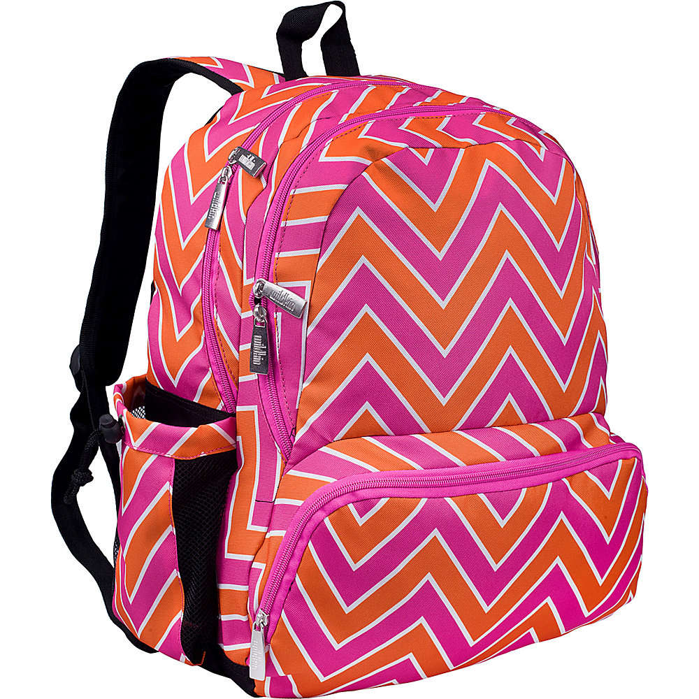 Wildkin Megapak Backpack Zigzag Pink Wildkin Everyday Backpacks