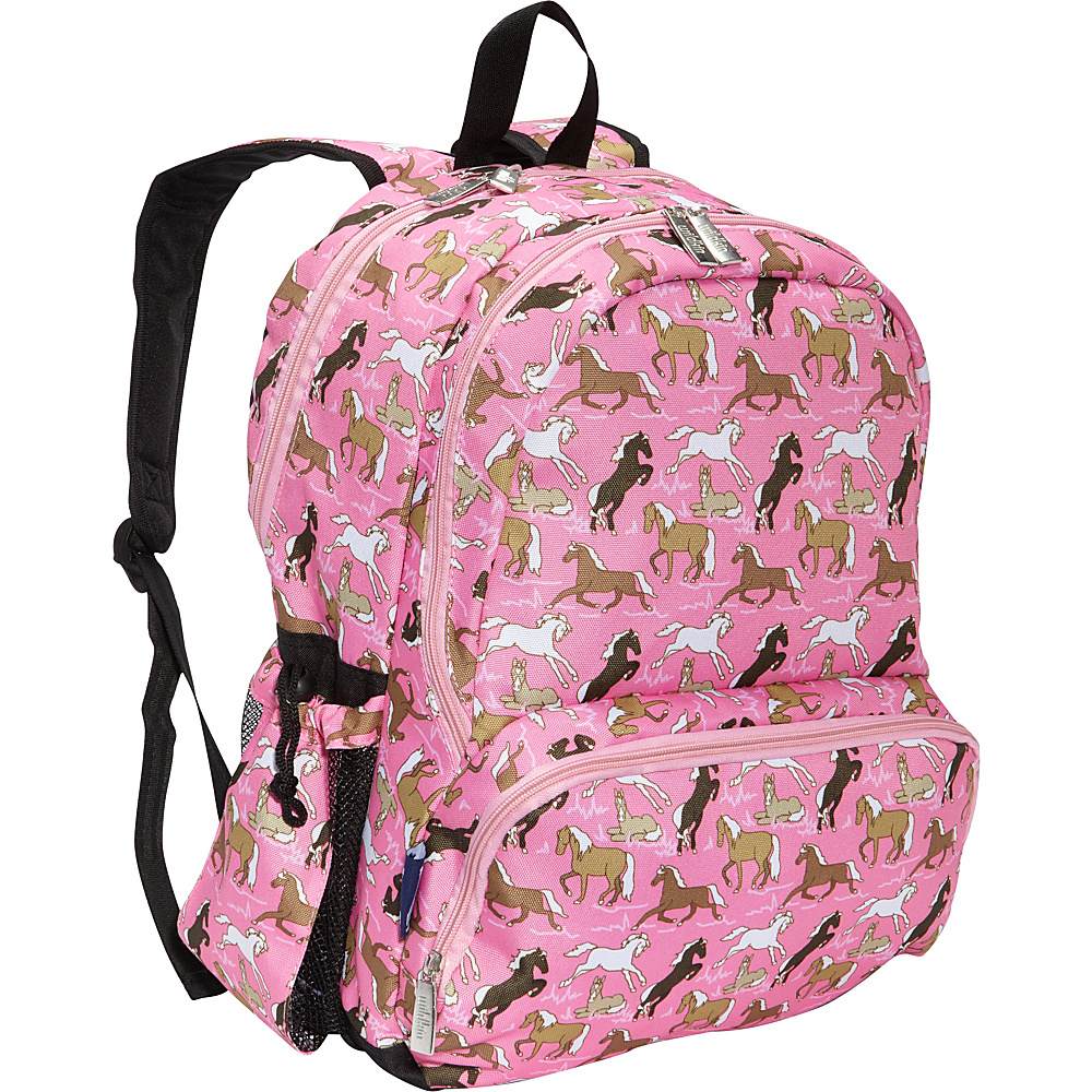 Wildkin Megapak Backpack Horses in Pink Wildkin Everyday Backpacks