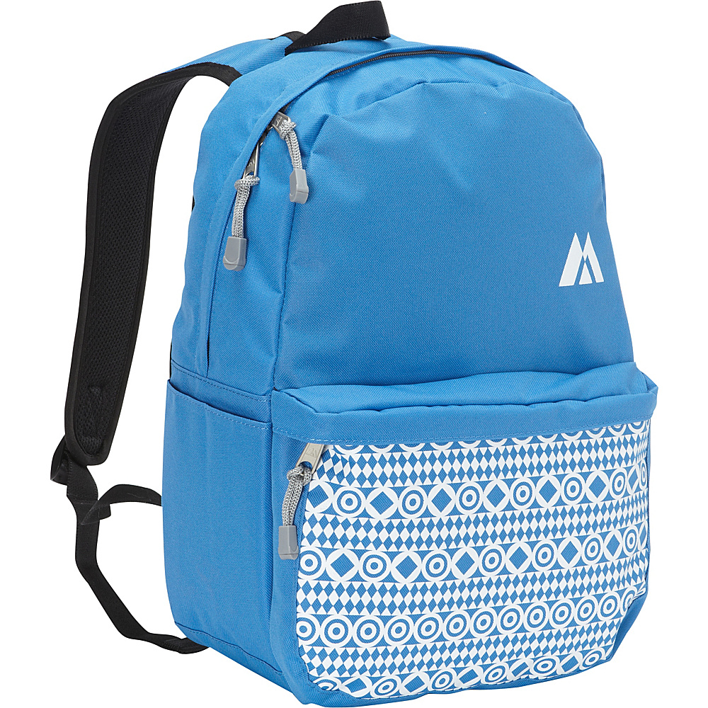 Everest Printed Pattern Backpack Royal Blue Everest Business Laptop Backpacks