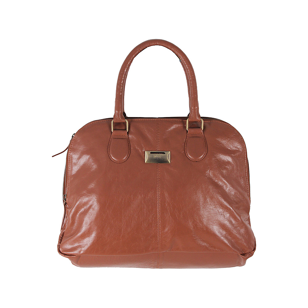 Latico Leathers Ines Tote Cognac Latico Leathers Leather Handbags