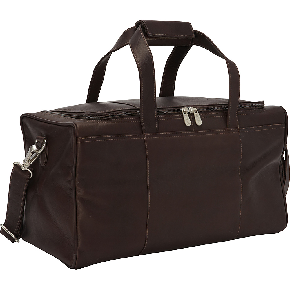 Piel Travelers Select XS Duffel Bag Chocolate Piel Travel Duffels