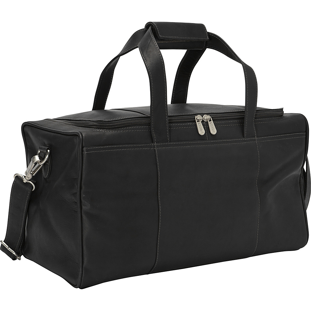 Piel Travelers Select XS Duffel Bag Black Piel Travel Duffels