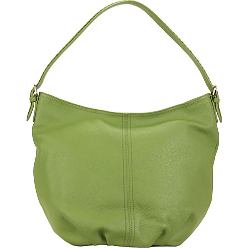 Hadaki Slouchy Hobo Piquat Green - Hadaki Leather Handbags