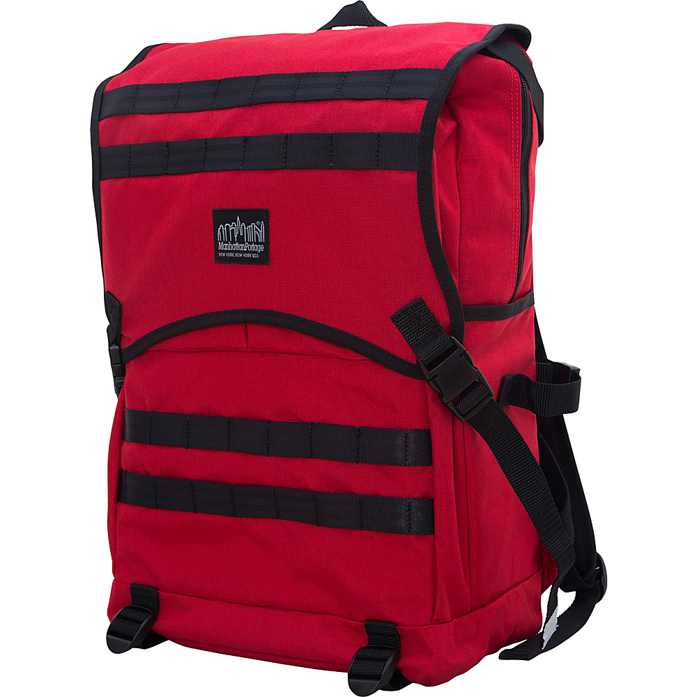 Manhattan Portage Fort Hamilton Backpack Red Manhattan Portage Business Laptop Backpacks