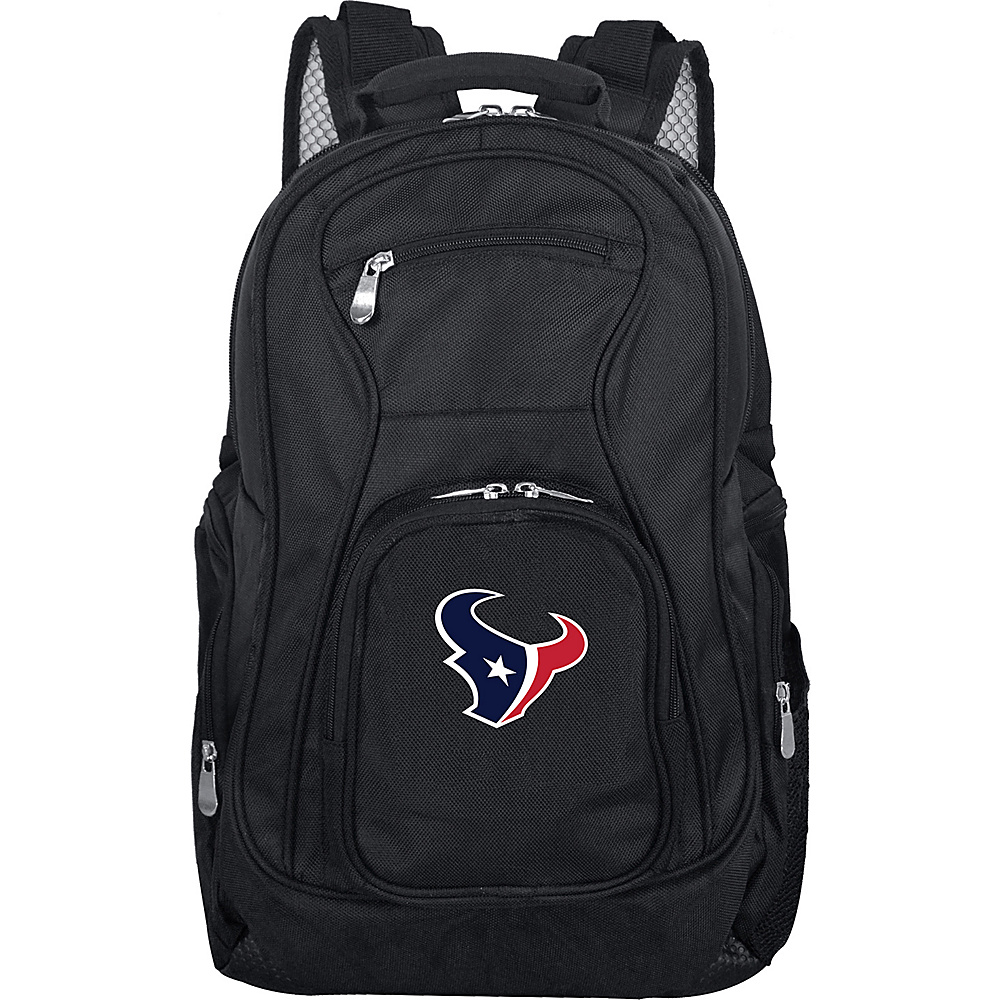 Denco Sports Luggage NFL 19 Laptop Backpack Houston Texans Denco Sports Luggage Business Laptop Backpacks