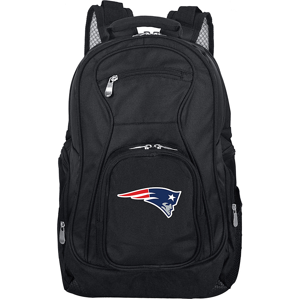 Denco Sports Luggage NFL 19 Laptop Backpack New England Patriots Denco Sports Luggage Business Laptop Backpacks