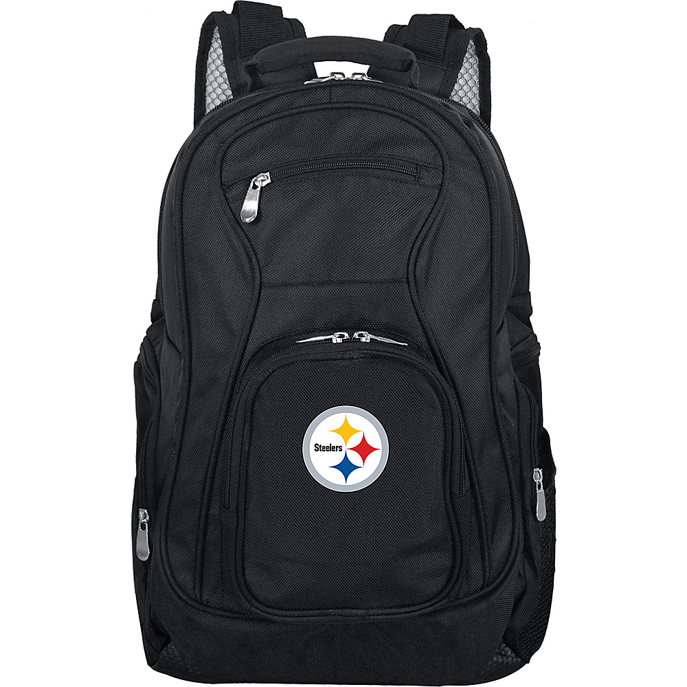 Denco Sports Luggage NFL 19 Laptop Backpack Pittsburgh Steelers Denco Sports Luggage Business Laptop Backpacks