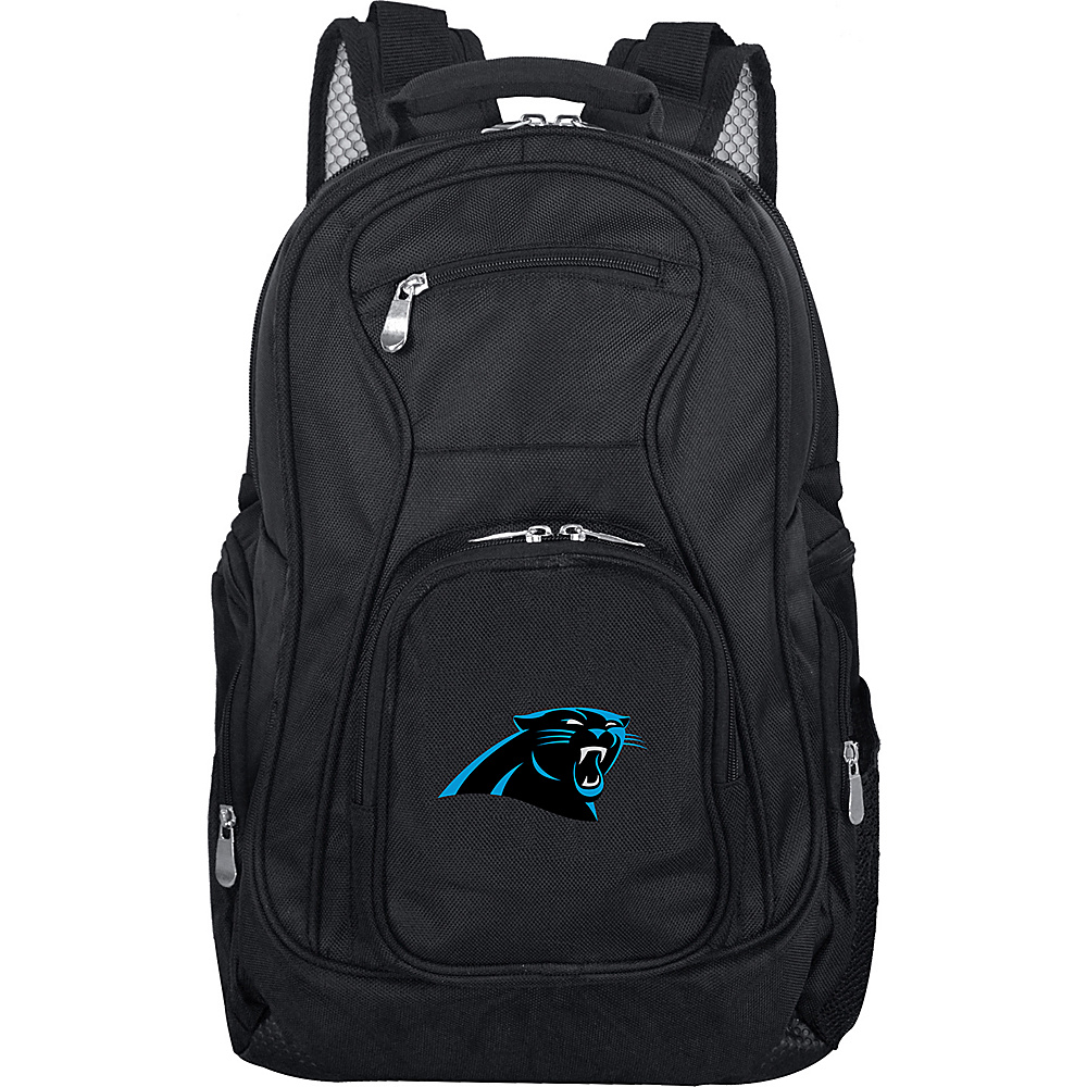 Denco Sports Luggage NFL 19 Laptop Backpack Carolina Panthers Denco Sports Luggage Business Laptop Backpacks