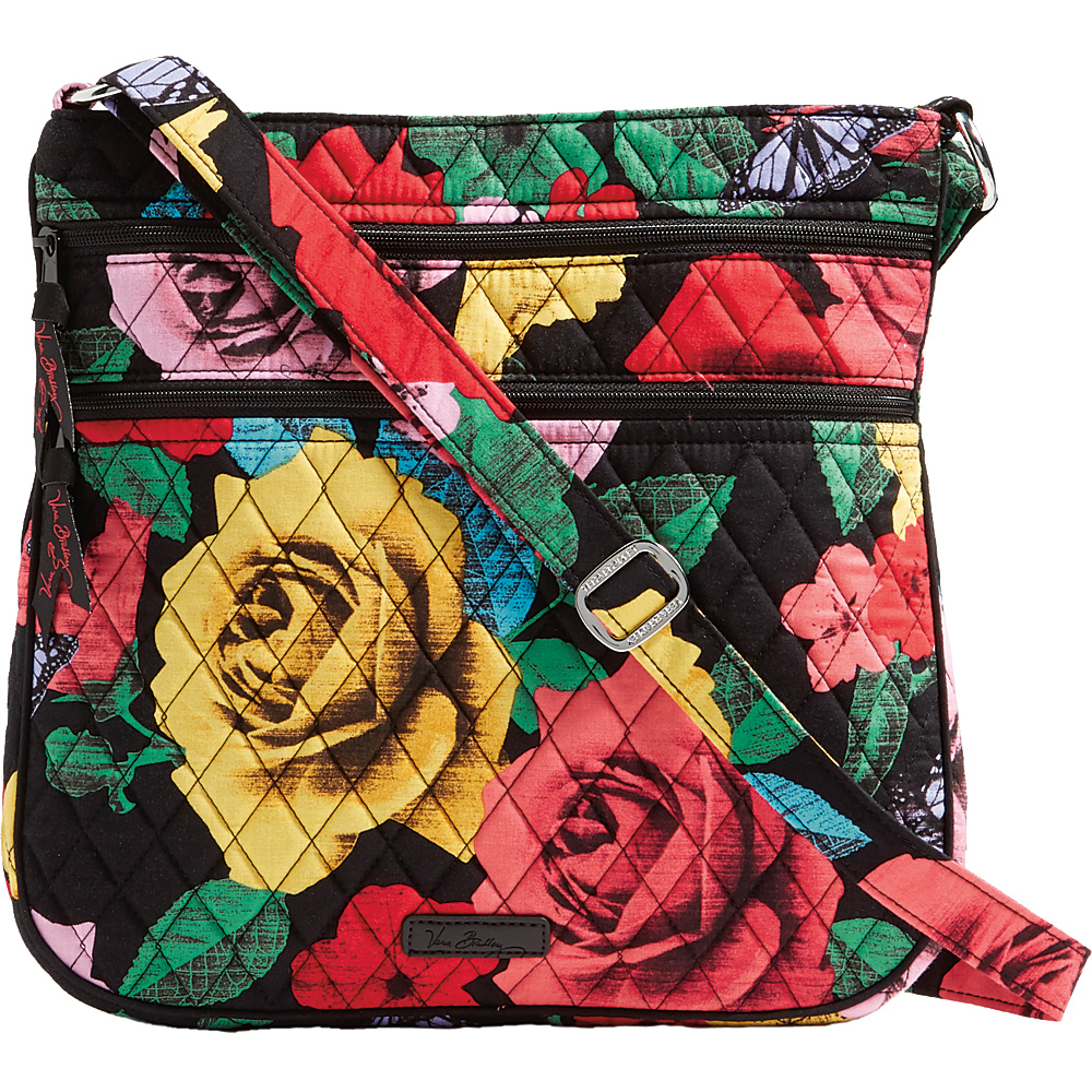 Vera Bradley Triple Zip Hipster Havana Rose Vera Bradley Fabric Handbags
