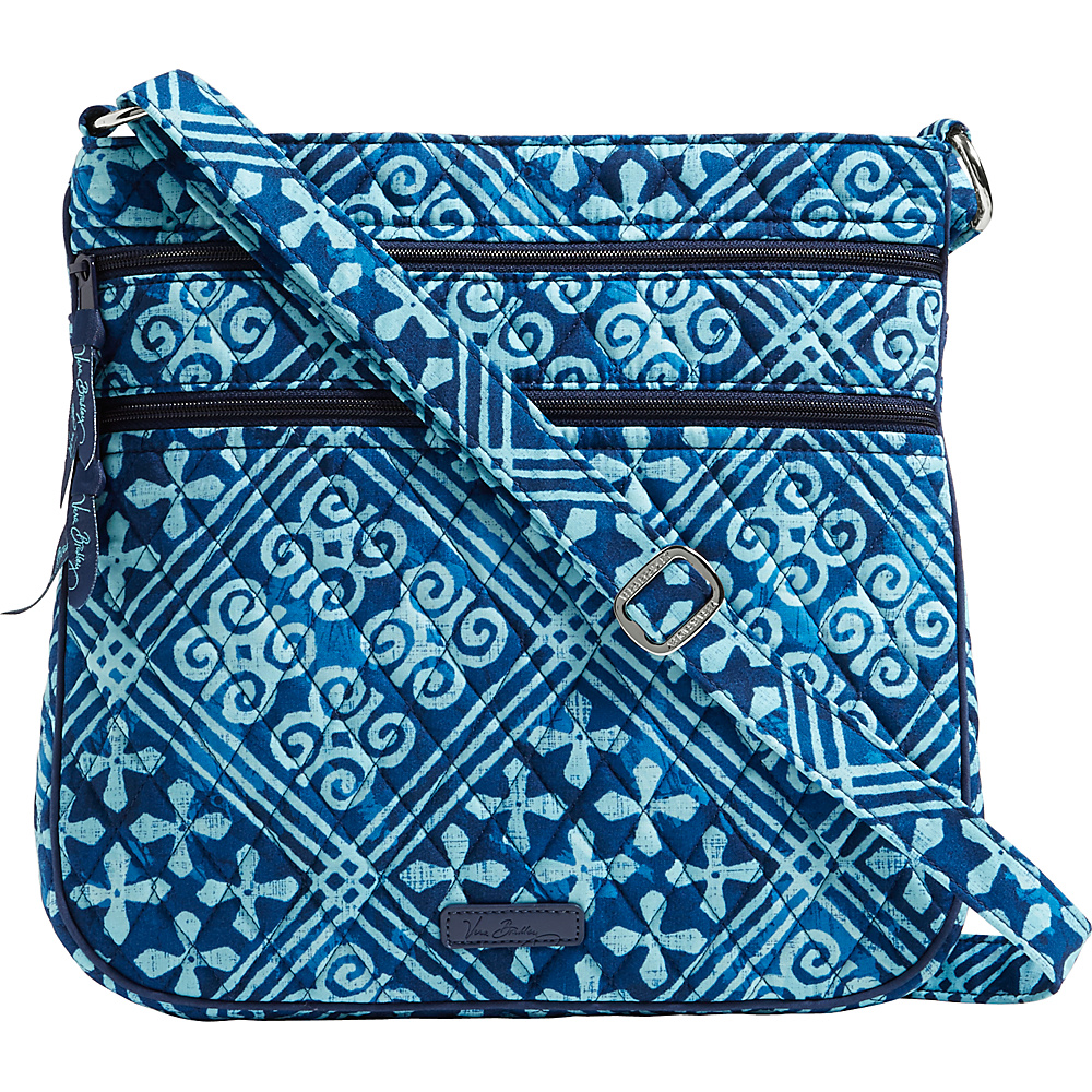 Vera Bradley Triple Zip Hipster Cuban Tiles Vera Bradley Fabric Handbags