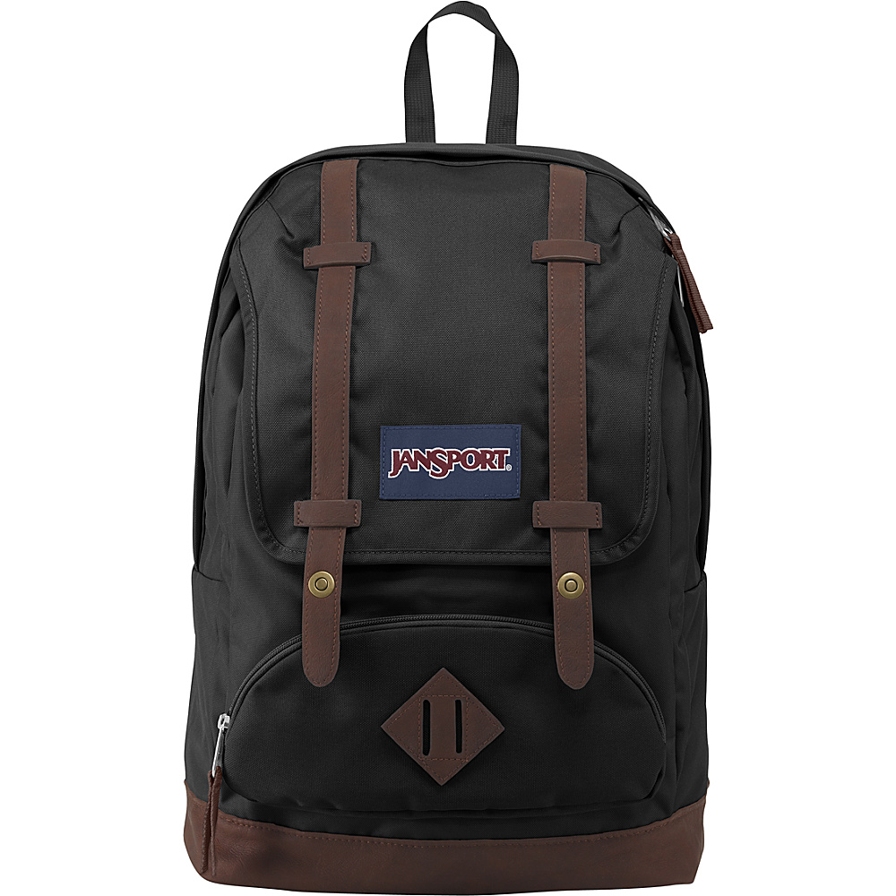 JanSport Cortlandt Backpack Black JanSport Everyday Backpacks