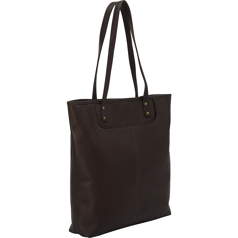Le Donne Leather Fly Away Tote Cafe Le Donne Leather Leather Handbags