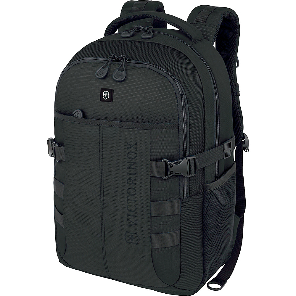 Victorinox VX Sport Cadet Laptop Backpack Black Black Logo Victorinox Business Laptop Backpacks