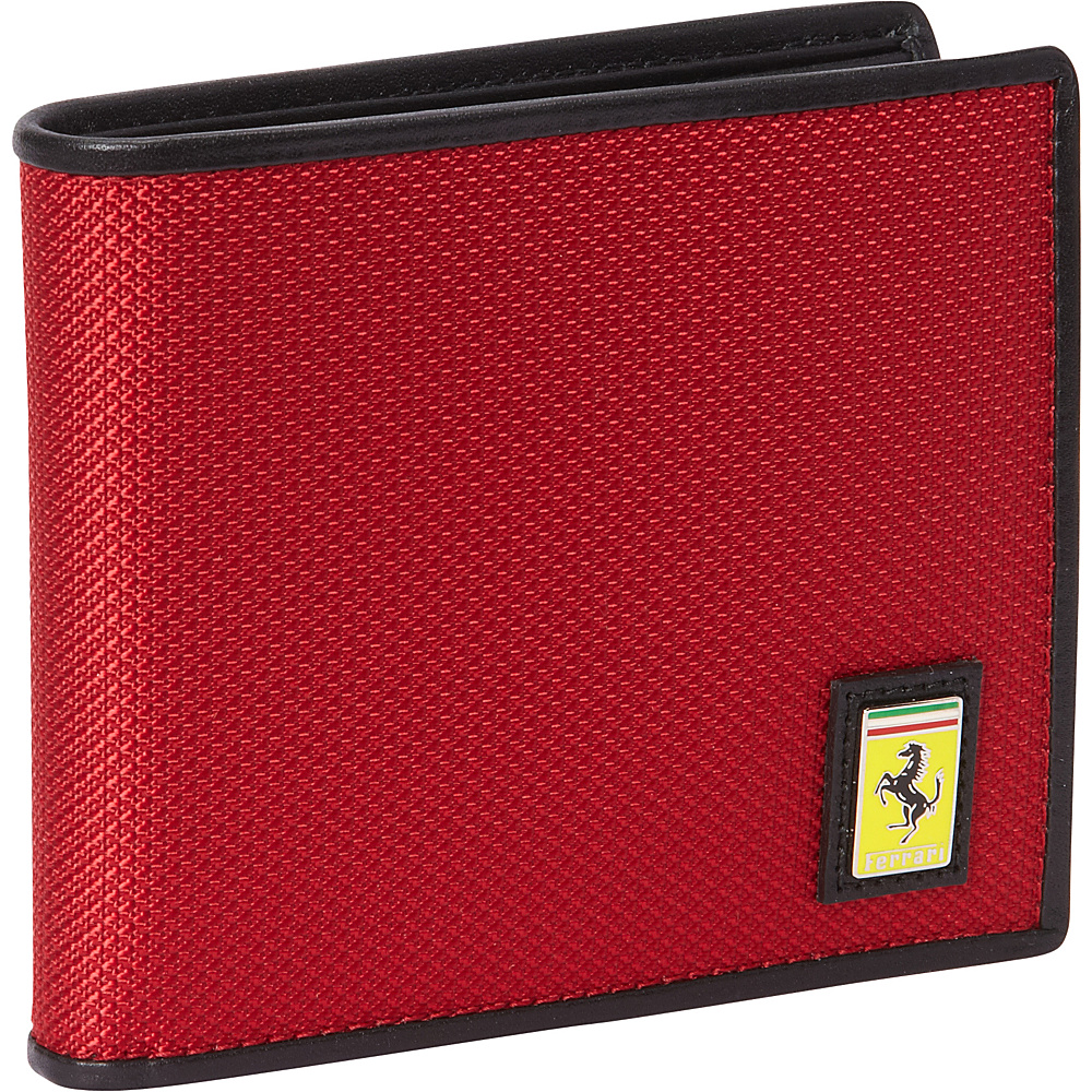 Ferrari Luxury Collection Utility Wallet With Credit Card Reds Ferrari Luxury Collection Mens Wallets