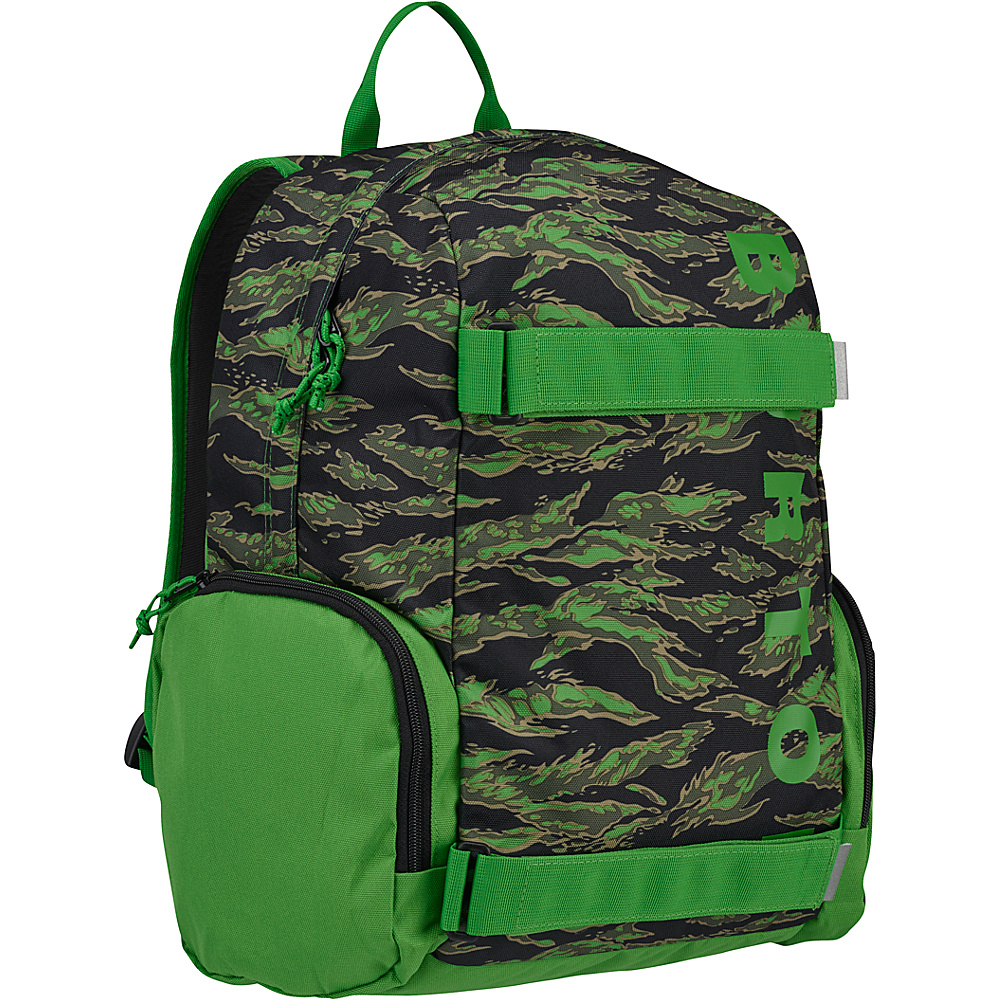 Burton Youth Emphasis Pack Slime Camo Print Burton School Day Hiking Backpacks